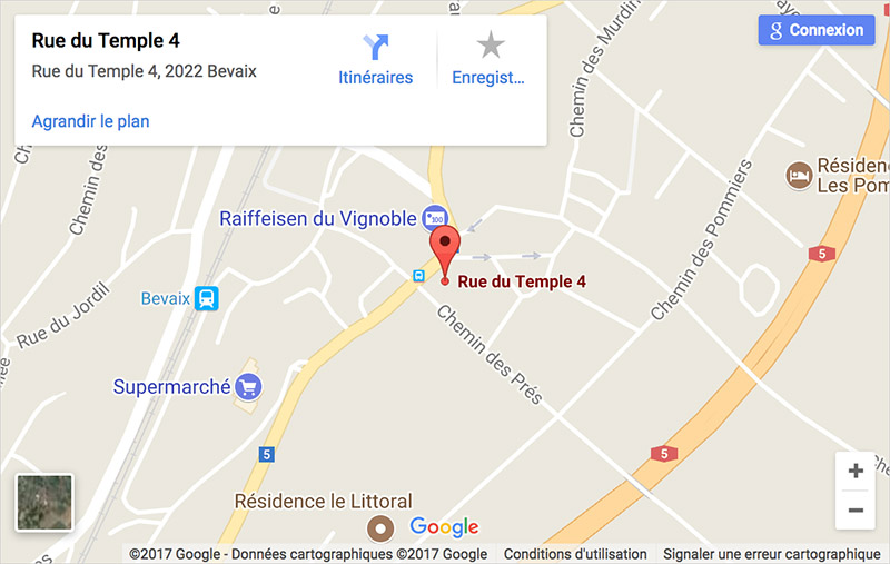 Google Maps - ©2018 Google